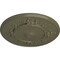 Ekena Millwork Flower Ceiling Medallion (Fits Canopies up to 3 7/8"), Hand-Painted Painted Turtle, 27"OD x 1 1/8"P CM27FLPTF - alternate 2